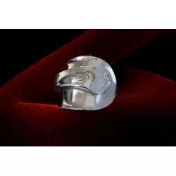 R276 Ring aus Mokkalöffel