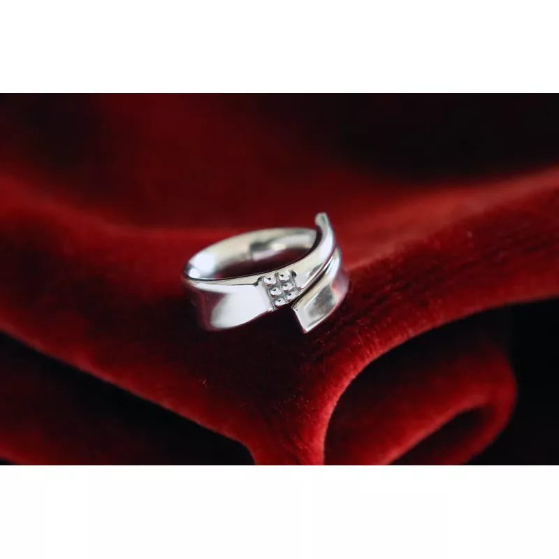 Besteckring mit 6 Tropfen gegen Tristess R43